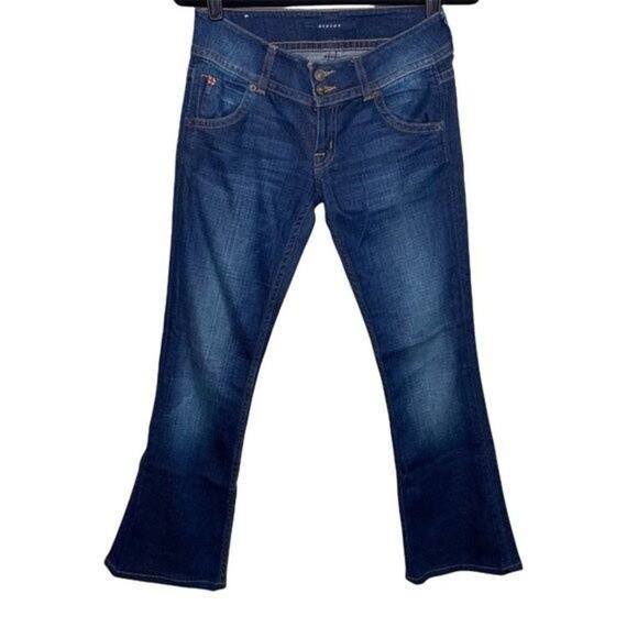 Hudson Dark Wash Dryd Signature Bootcut Jeans 25 - Picture 1 of 12